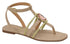 ️Rasteirinha Beige Golden Vizzano
